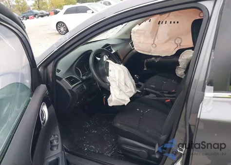 2019 Nissan Sentra Sv из США, поврежденный, VIN 3N1AB7AP0KY331787